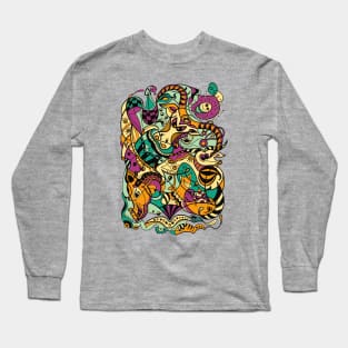 Buffalo - 12 Zodiac Animals Long Sleeve T-Shirt